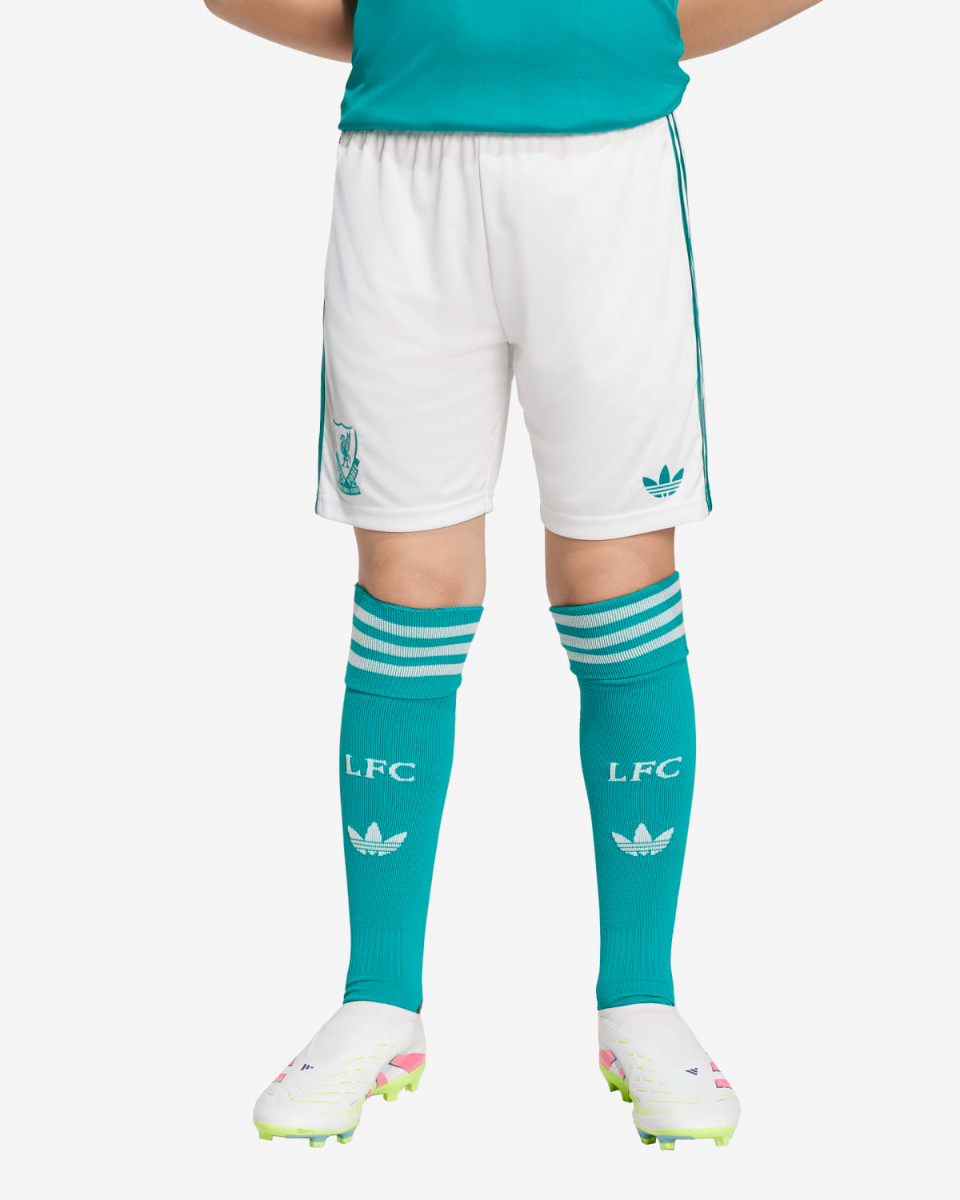 LFC adidas Youth 25/26 Third Shorts - Image 1