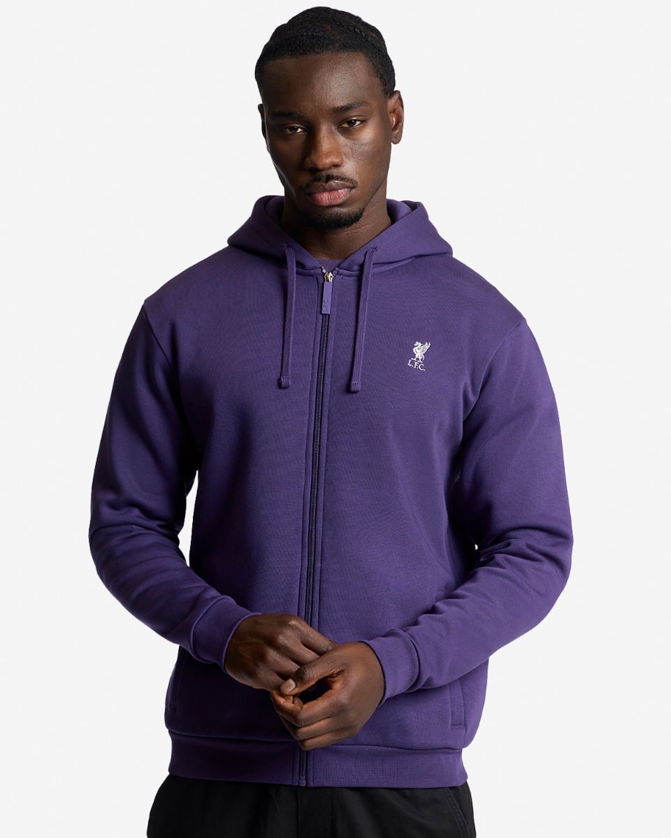 ZIP THROUGH HOODY PURPLE- 500 (Change Me) - Image 1