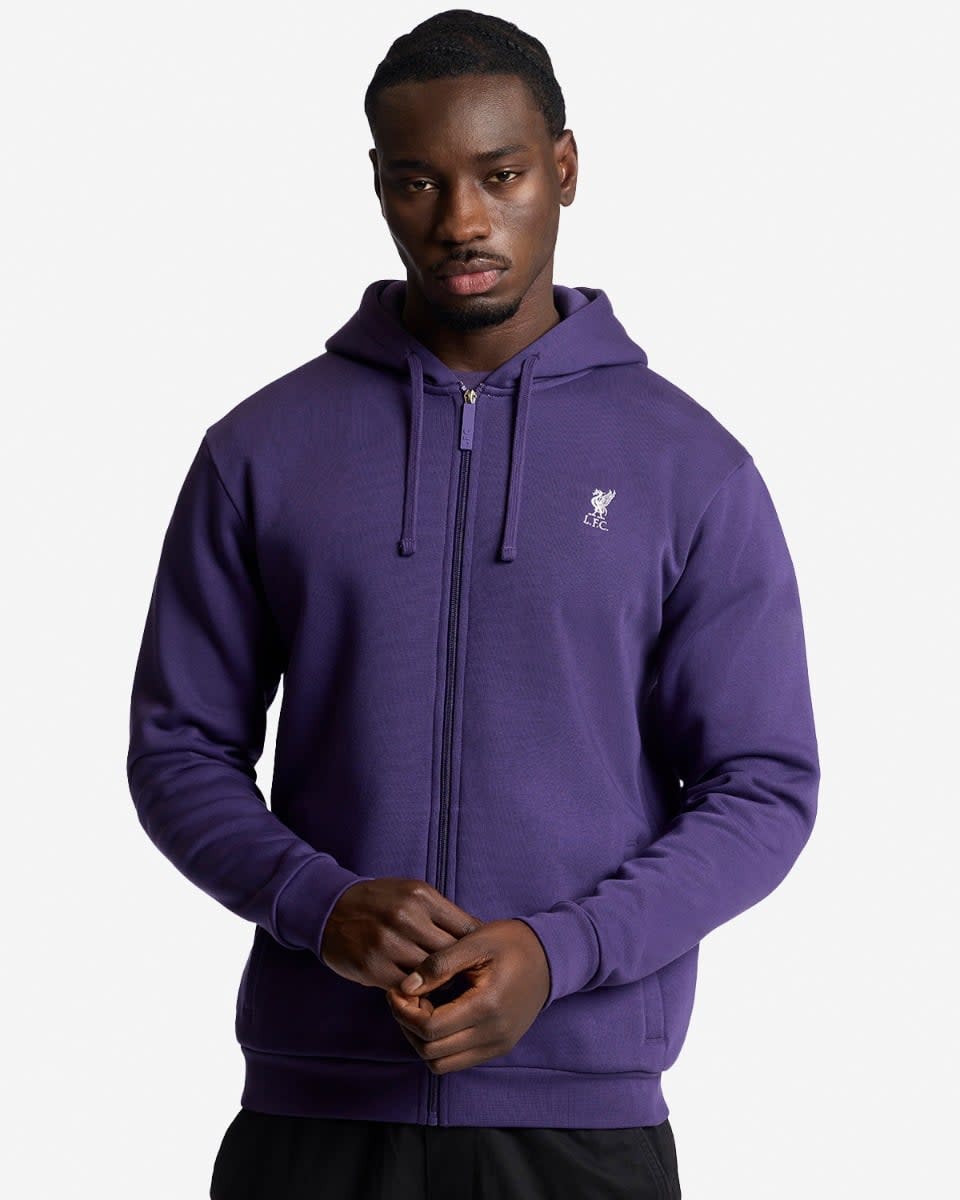 SWEAT À CAPUCHE ZIPPÉ VIOLET- 500 (Change Me) - Image 1