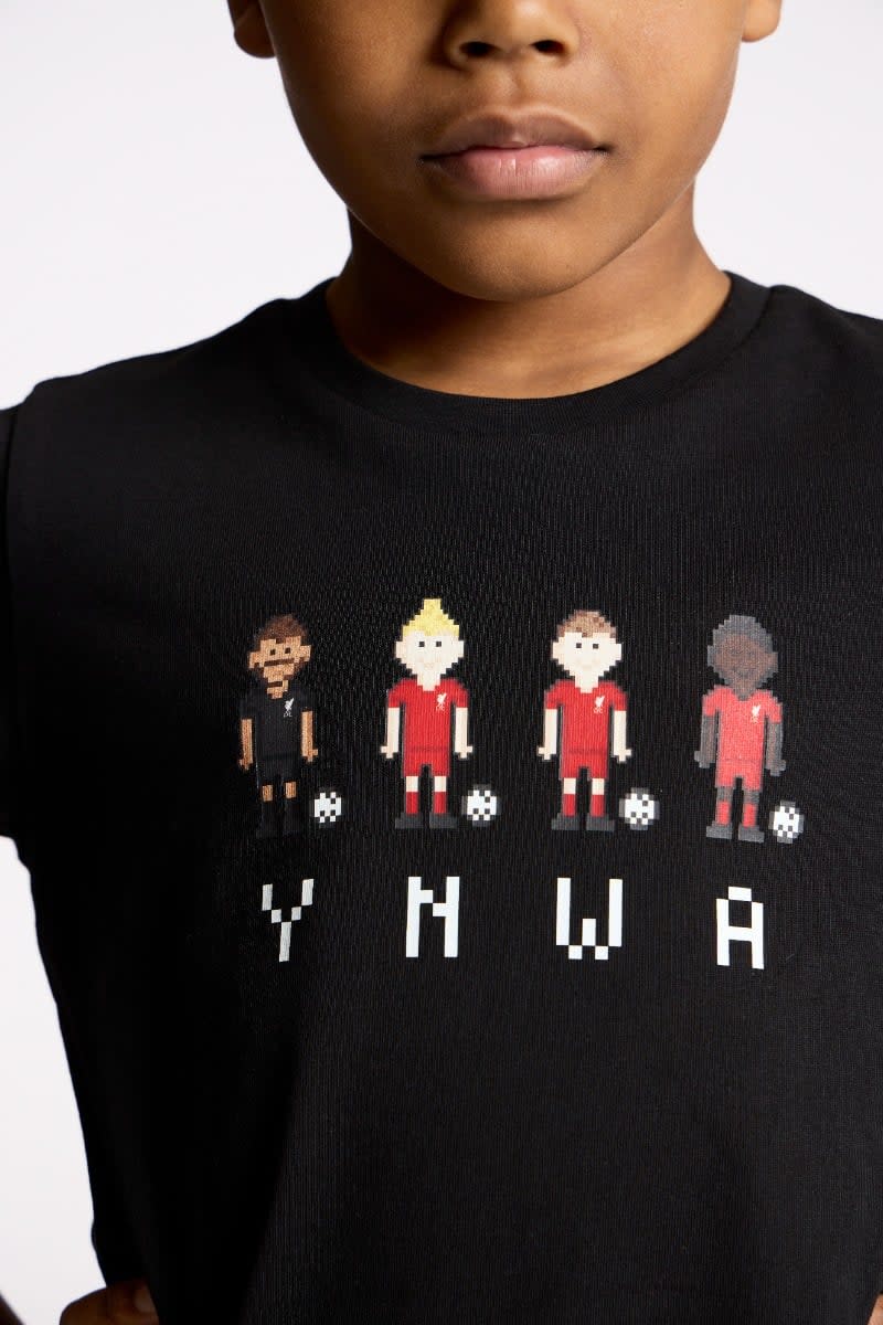 LFC Infants Pixel Players Tee Black - Image 2