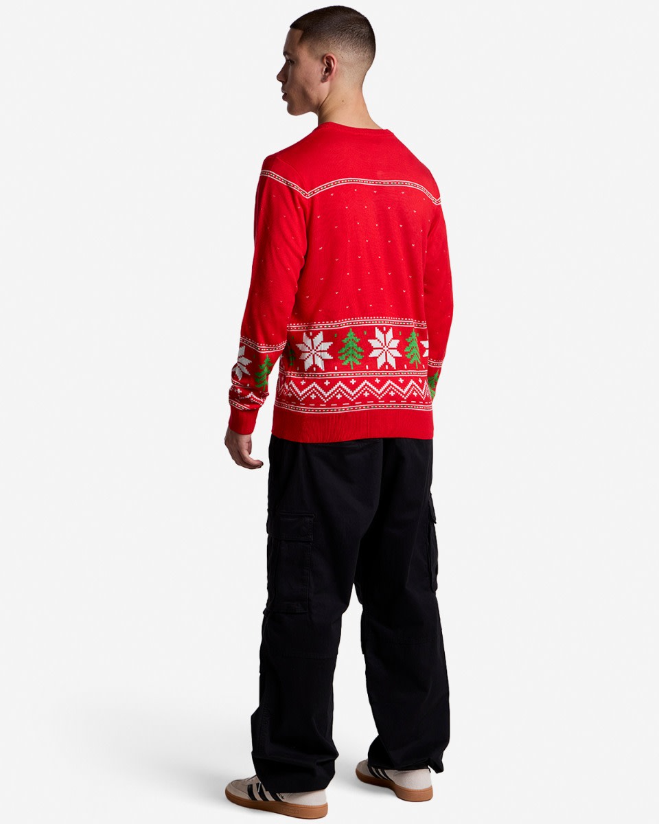 LFC Adults Fairisle Christmas Jumper - Image 3