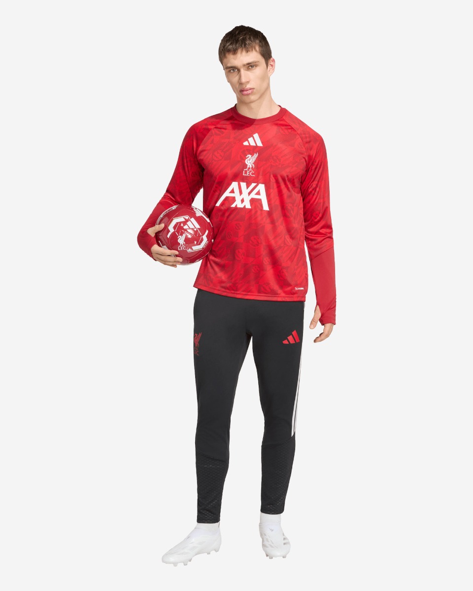 LFC adidas Mens 26/27 Pre-Match Warm Top