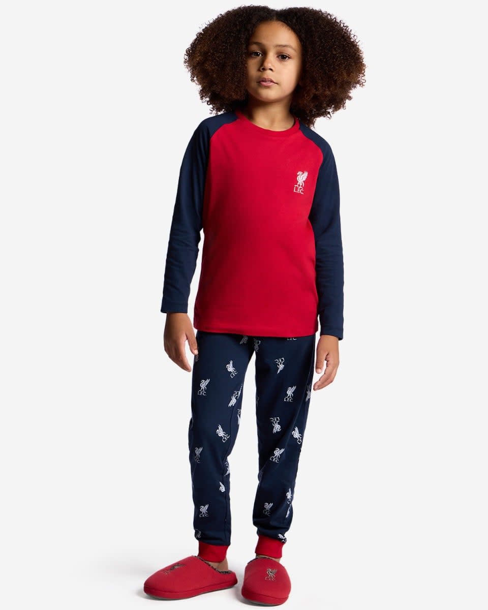 LFC Infants Lounge Pyjama Set Navy - Image 1