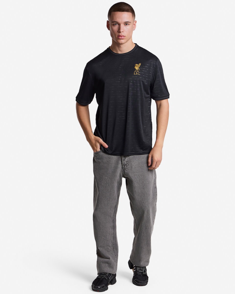 LFC Mens Champions Celebration Jersey Black - Image 3