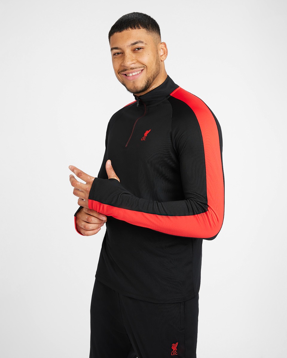 LFC メンズクオータージップトップブラック - Image 3