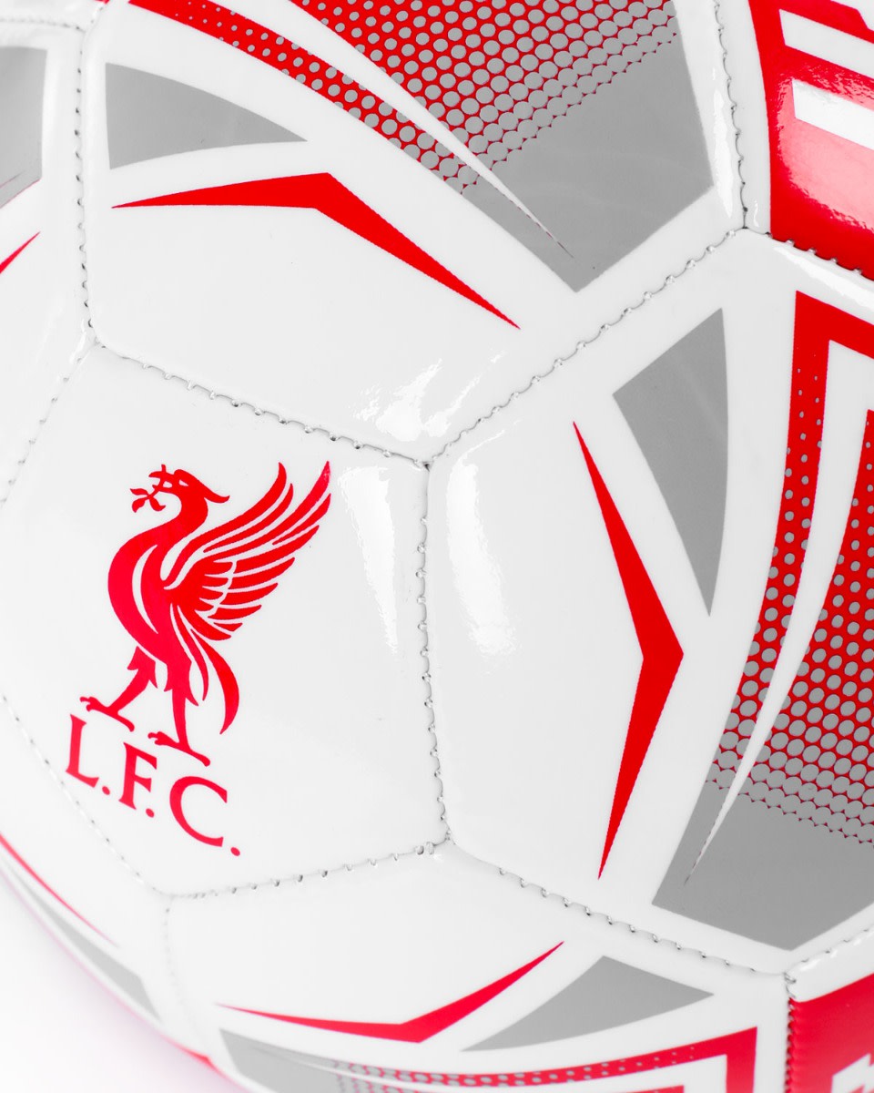 Balón de fútbol LFC talla 5 blanco y rojo - Image 2