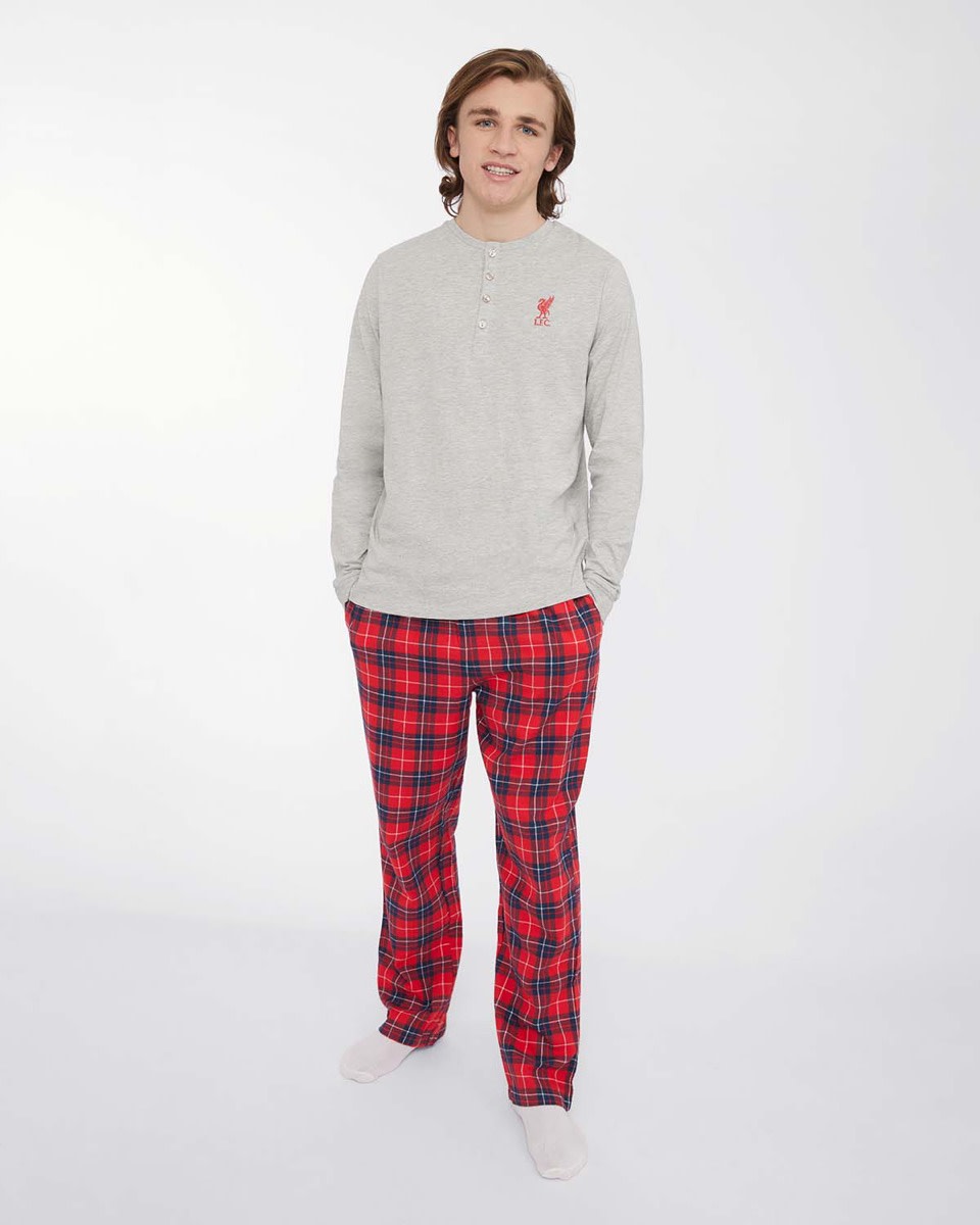 LFC Mens Checked Pyjama Set - Image 3
