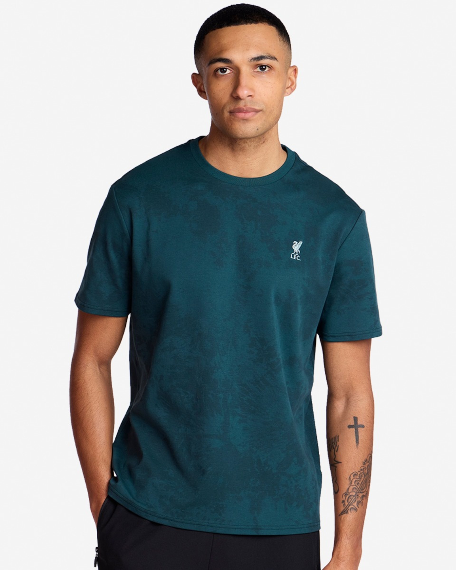 LFC Herre oversize Tie Dye Effect Grøn - Image 1