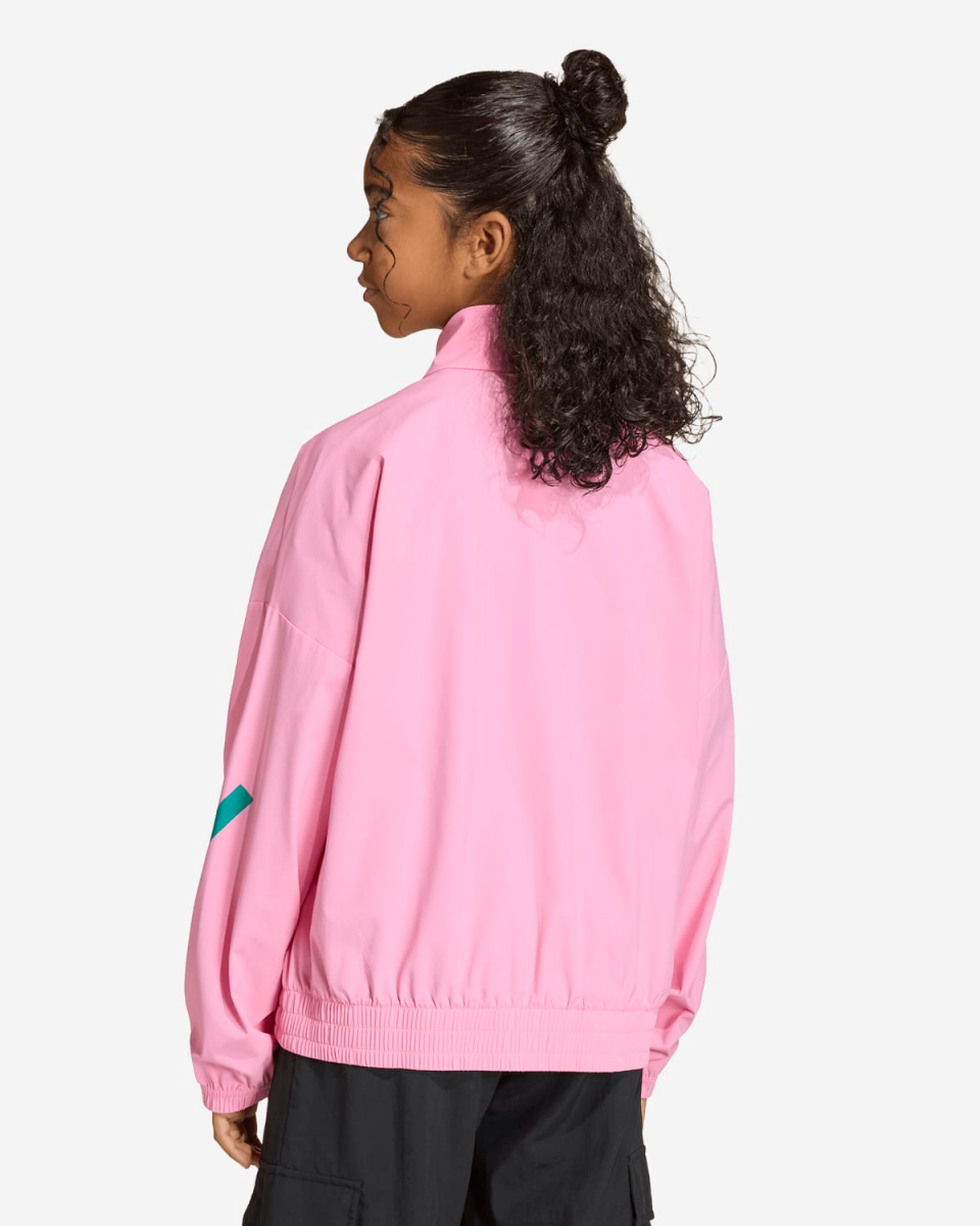 LFC adidas Juniors 25/25 Z.N.E Anthem Jacke, Rosa - Image 2