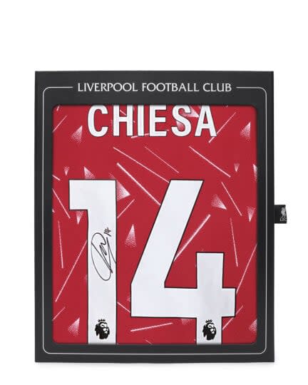 LFC サイン入り 26/27 キエーザボックスシャツ - Image 1