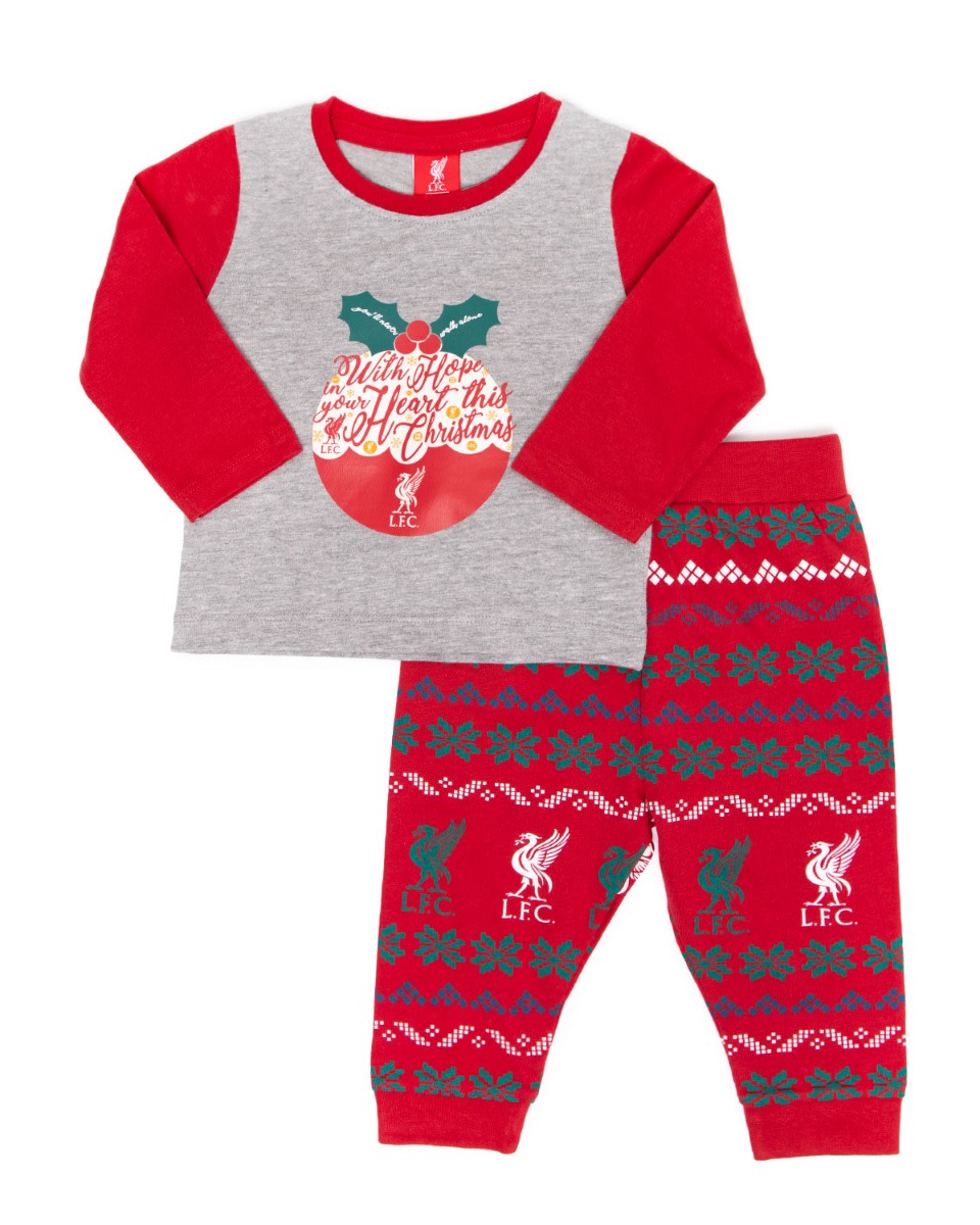 LFC Baby Christmas Pyjamas - Image 1