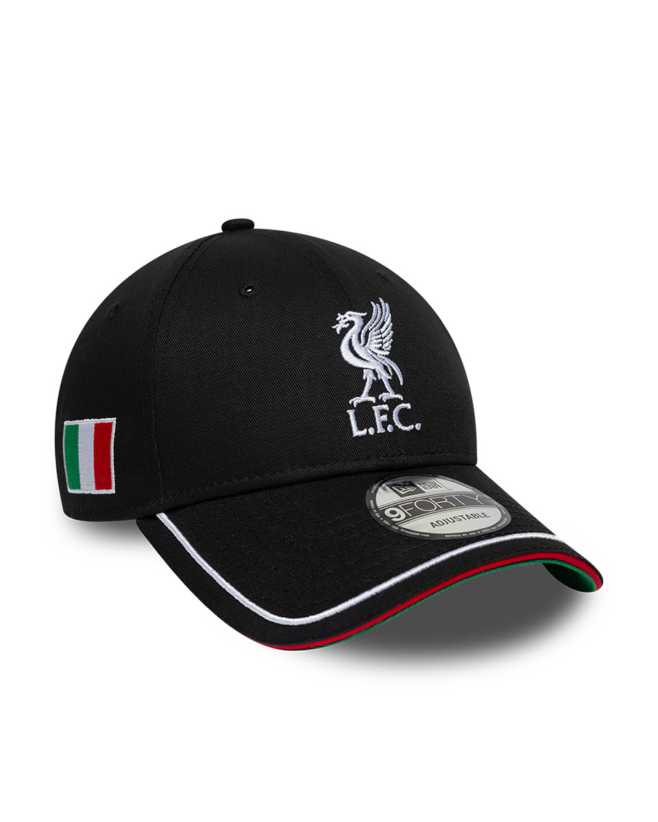LFC New Era Adults Italien 9FORTY Kasket Sort - Image 1