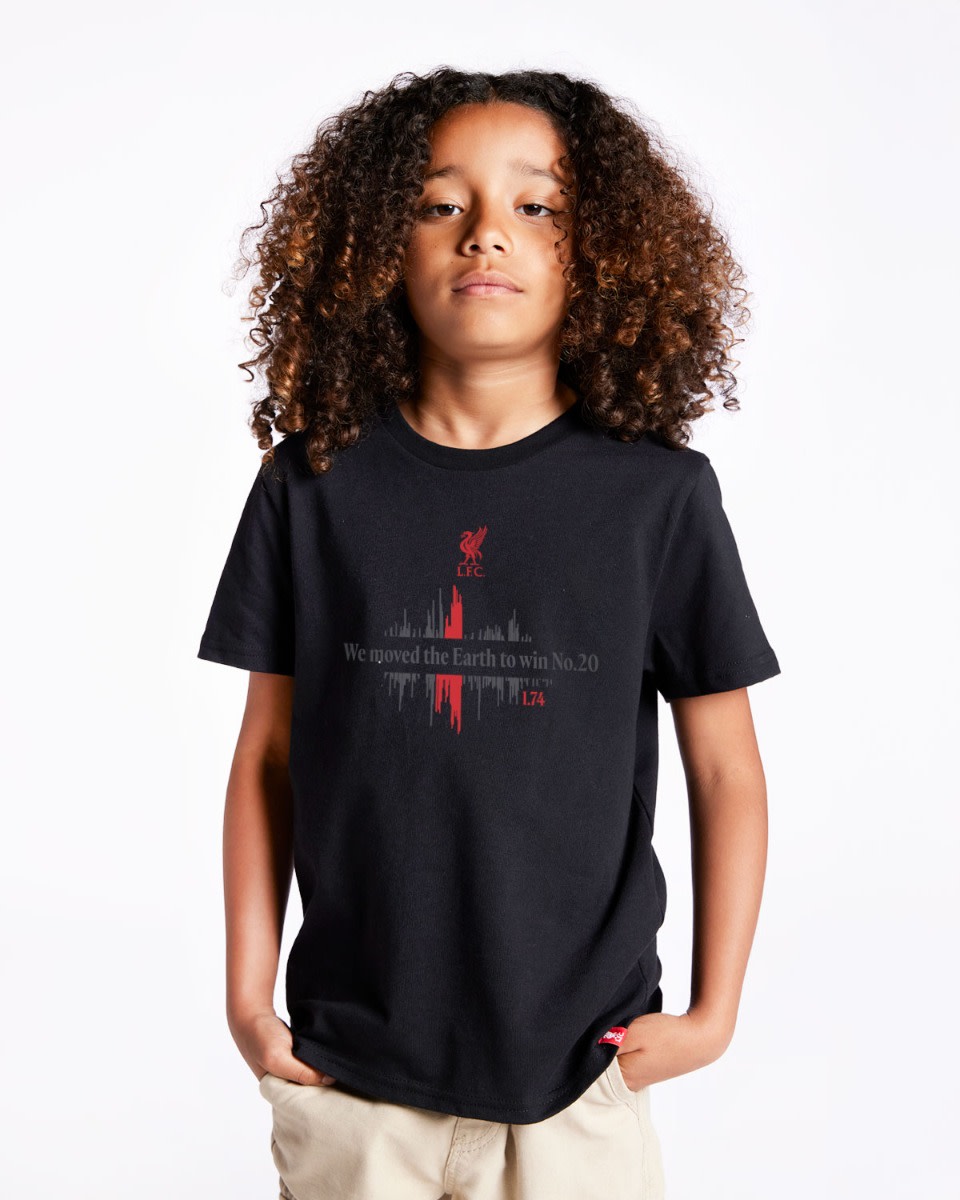 LFC ジュニアリヒタースケール T シャツブラック - Image 1