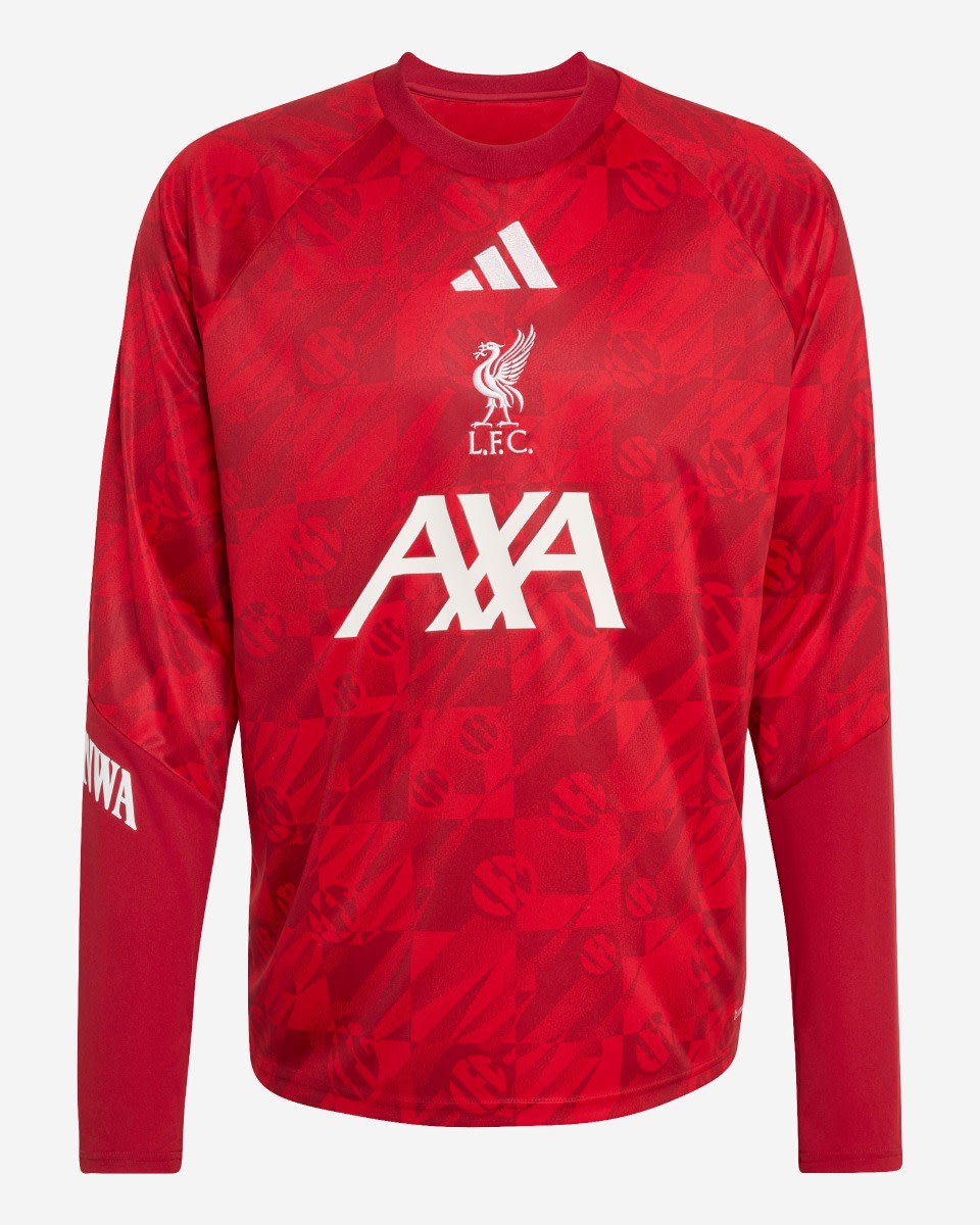 LFC adidas Mens 26/27 Pre-Match Warm Top - Image 3