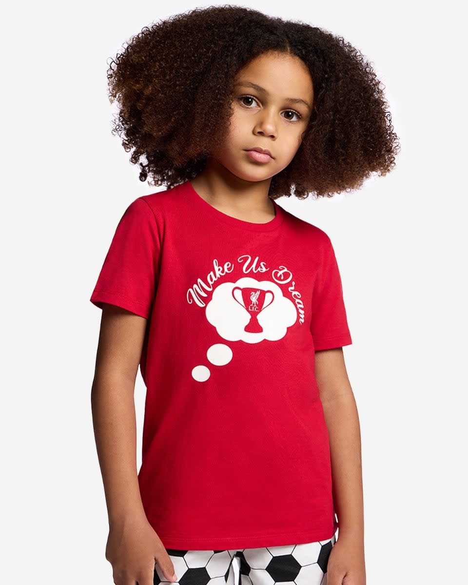 LFC Pyjama-Set mit kurzen Hosen für Kleinkinder, Rot - Image 3