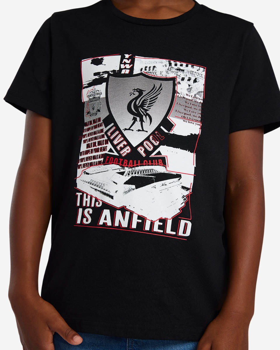 LFC Juniors Anfield Crest Tee - Image 4