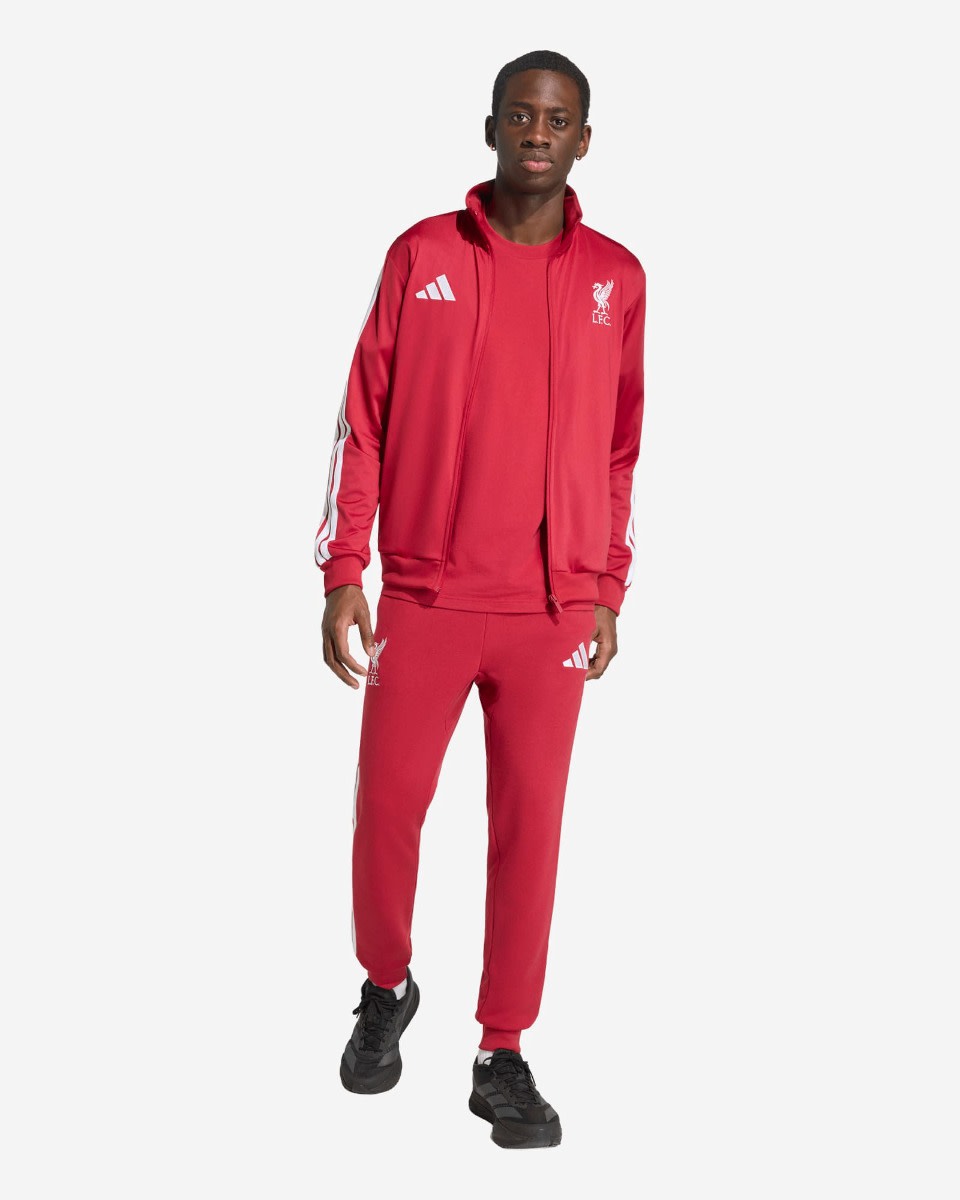 LFC adidas Mens 26/27 DNA Track Top Active Maroon - Image 3