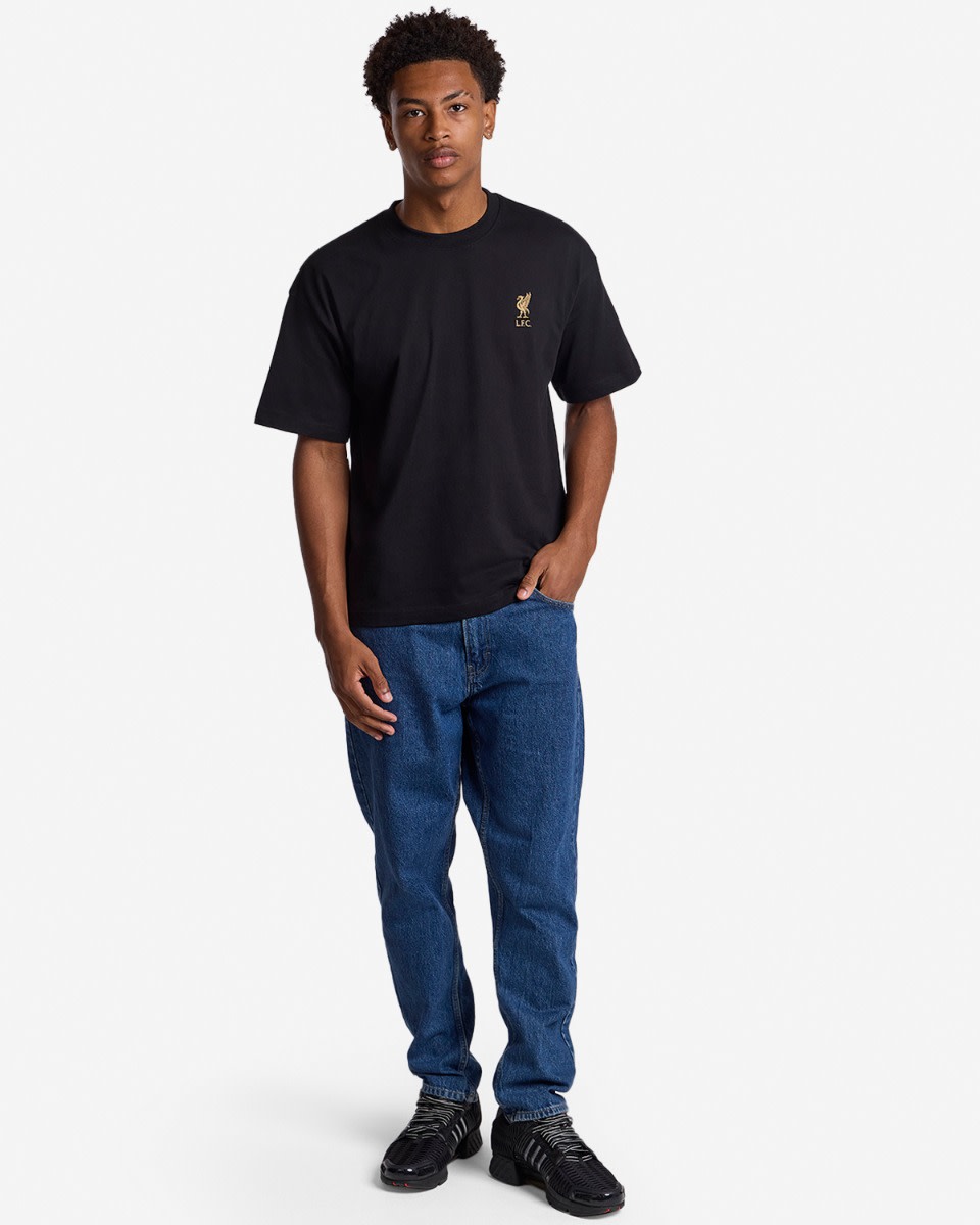 LFC メンズチャンピオンズトロフィーオーバーサイズグラフィック T シャツブラック - Image 4