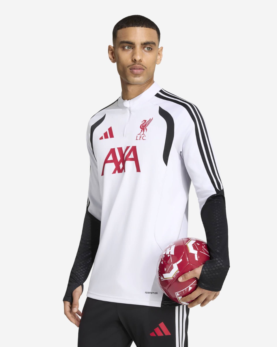 LFC 아디다스 남성용 26/27 티로 트레이닝 탑 대시 그레이 - Image 1
