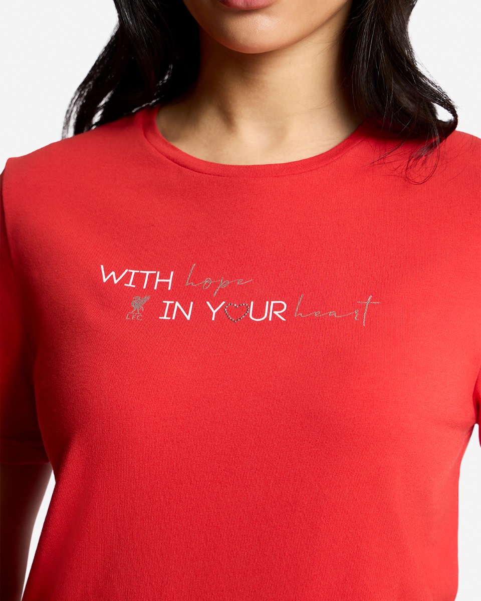 LFC Womens Hope Tee Red - Image 2