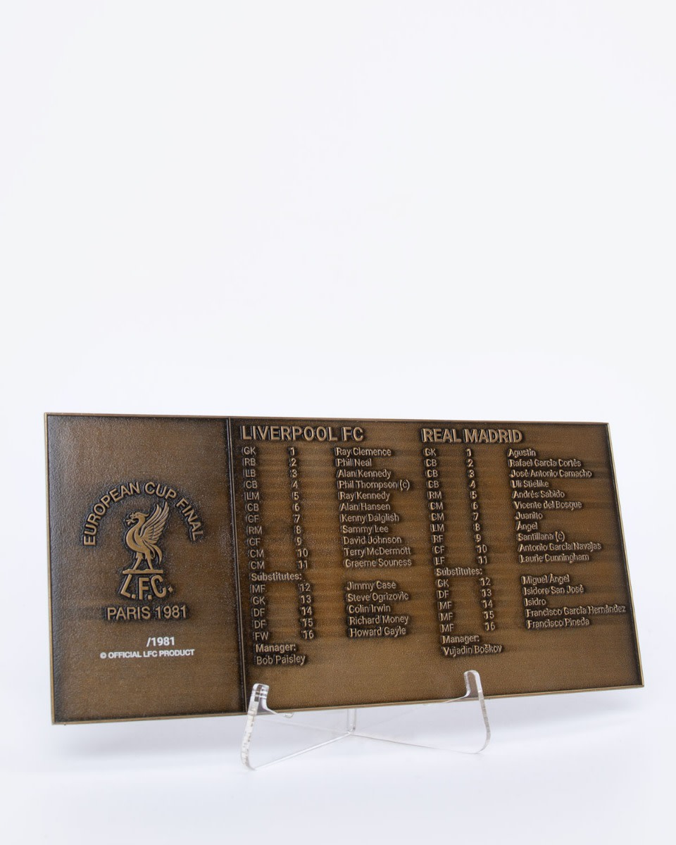 LFC European Cup Final 1981 Collectible Ticket - Image 2