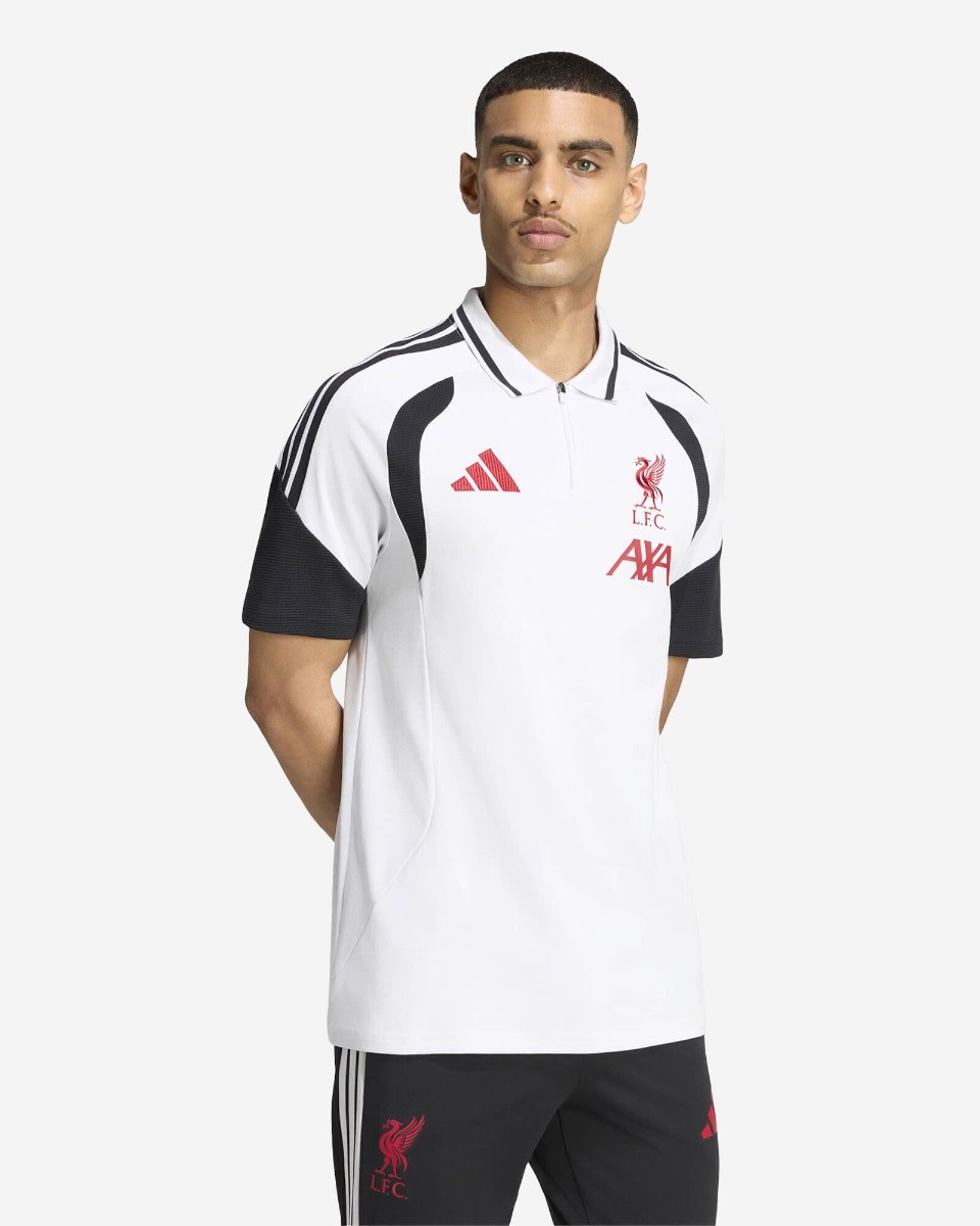 LFC adidas Herren-Poloshirt 26/27 Tiro Dash, Grau - Image 1