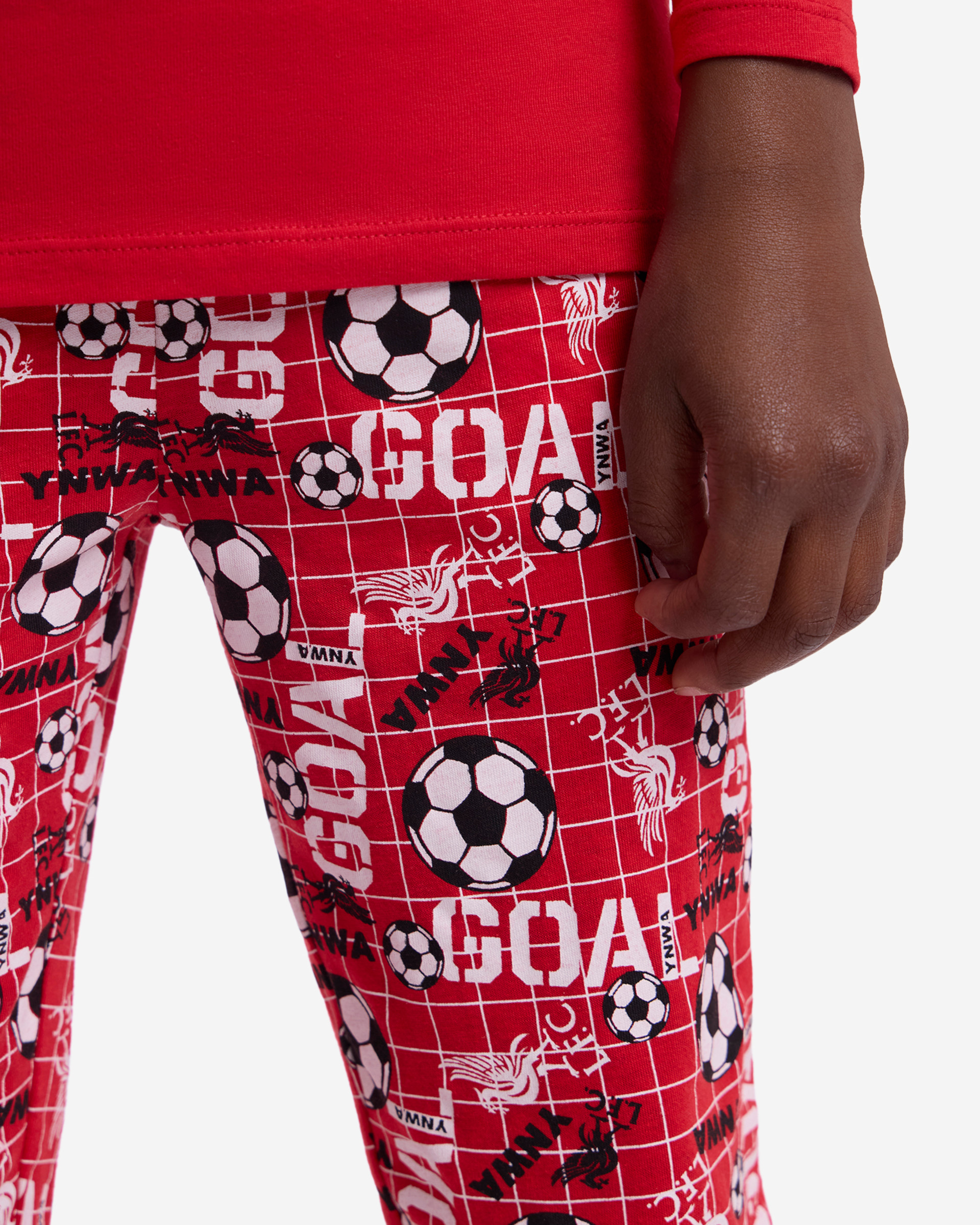 LFC Babies Goal Long Pyjamasæt Rød - Image 4