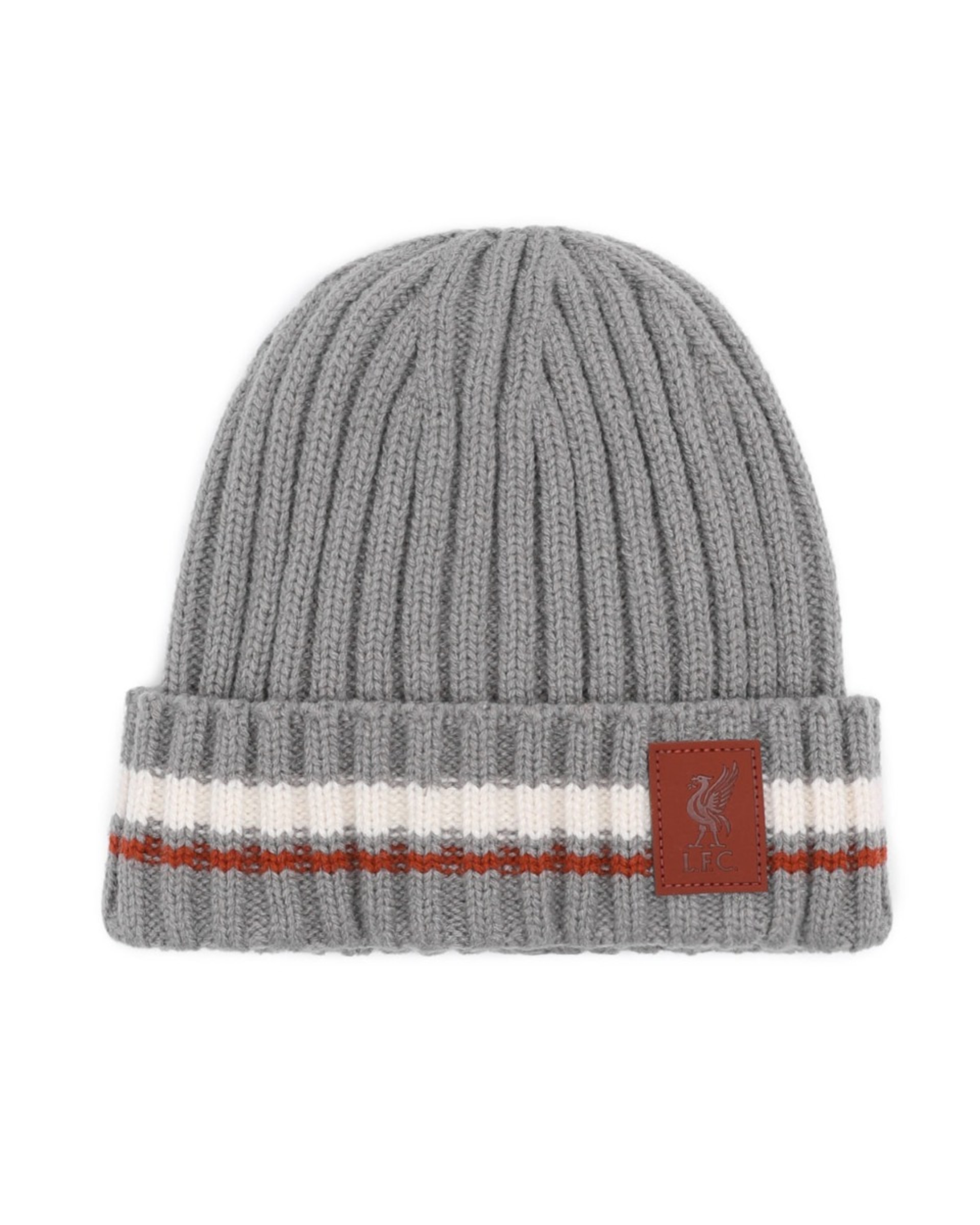 Bonnet côtelé gris LFC Juniors - Image 1