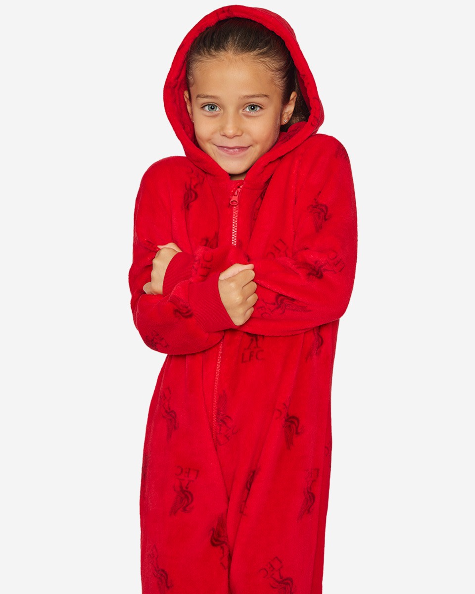 LFC Junior Unisex Onesie Red - Image 2