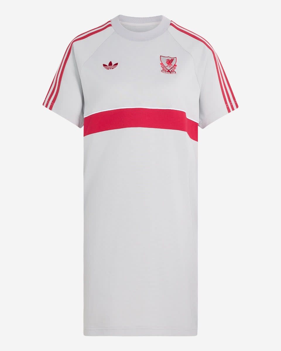 LFC 아디다스 여성용 26/27 오리지널 드레스 그레이 - Image 3