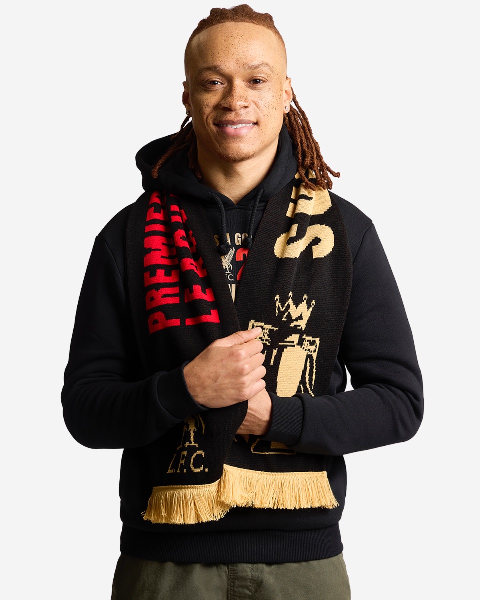 LFC EPL Champions 24/25 Scarf Black