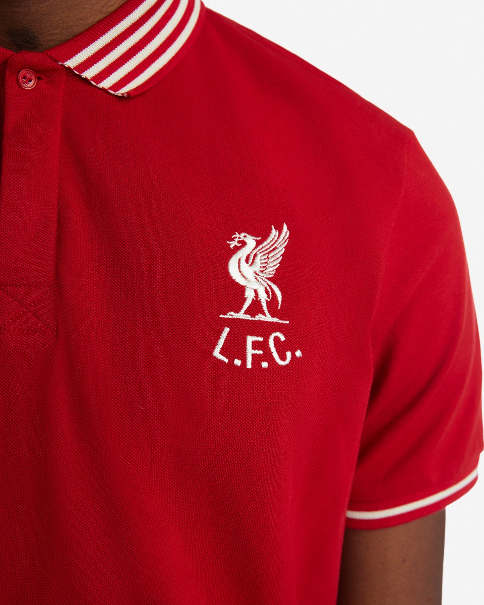 LFC Mens Shankly Polo Red - Image 2