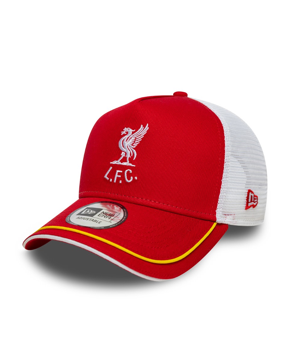 LFC New Era 85 Röd 9FORTY A-Frame Trucker Justerbar Keps - Image 1