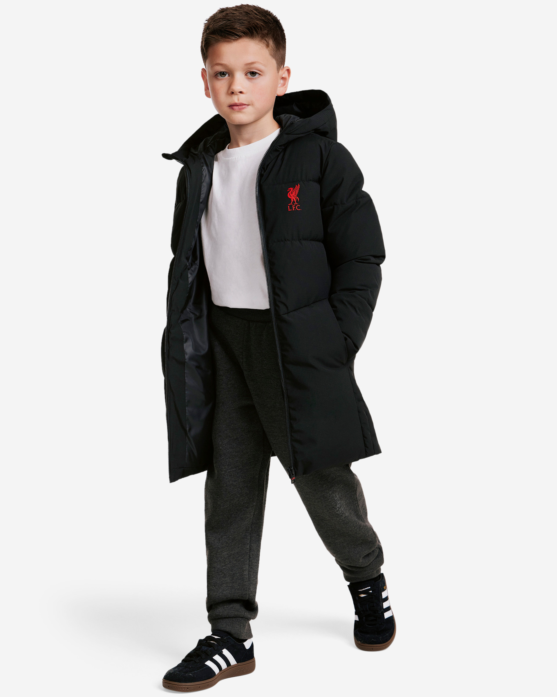 LFC Spædbørn Lang Puffa Jakke Sort - Image 2
