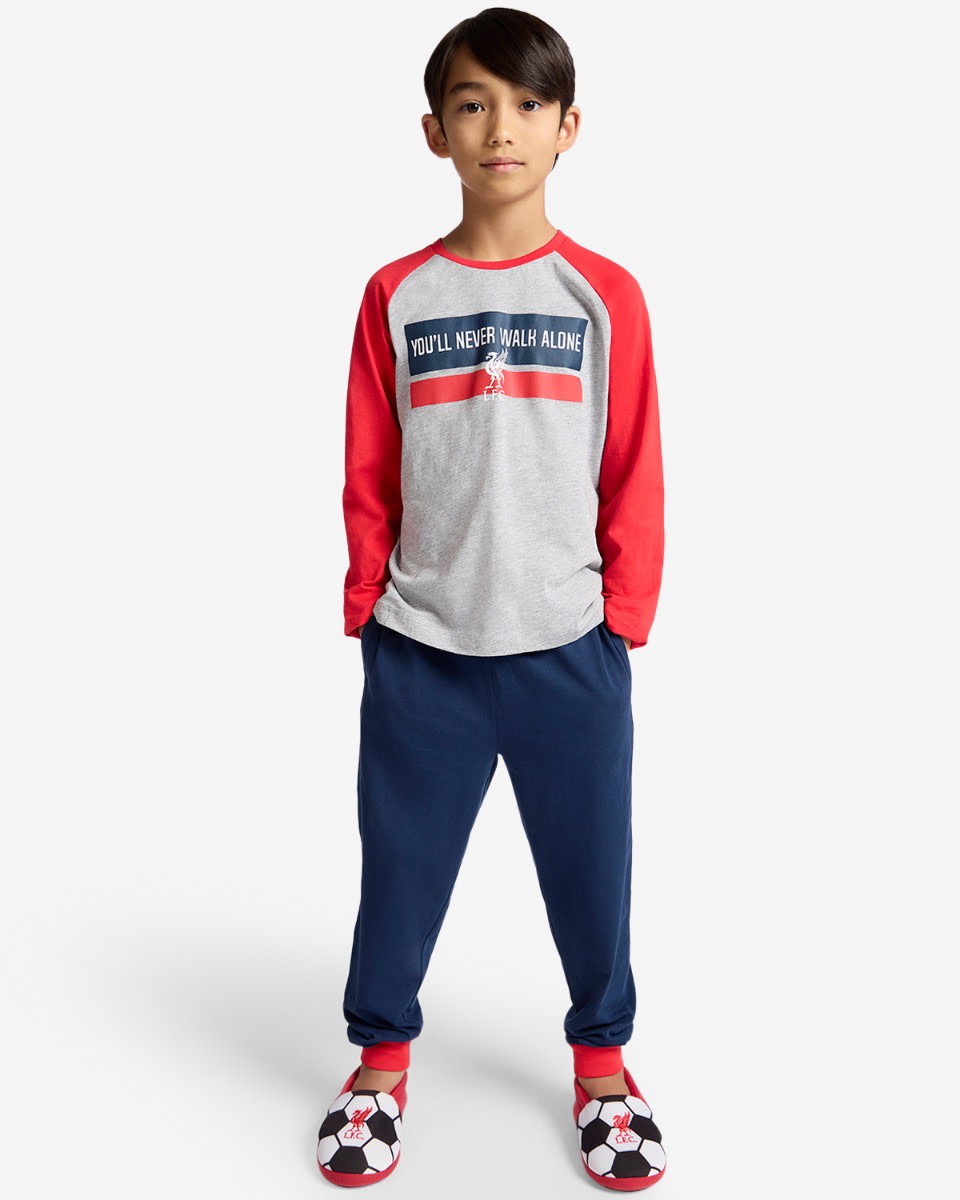 LFC Juniors Long Pyjama Set Navy - Image 3