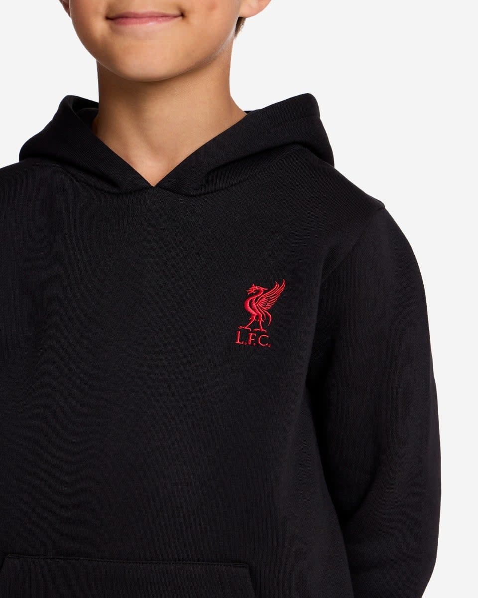 LFC Juniors Hooded Jog Set Black - Image 2