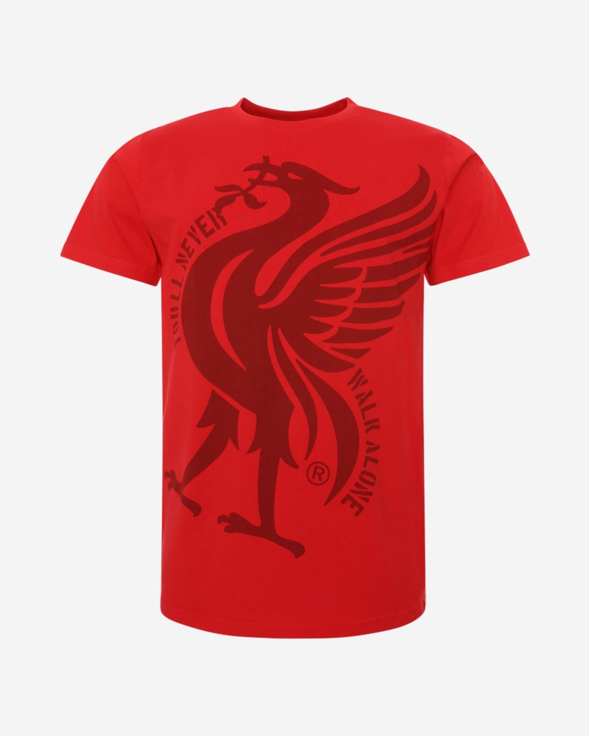 T-shirt rouge YNWA Liverbird du LFC pour homme - Image 1