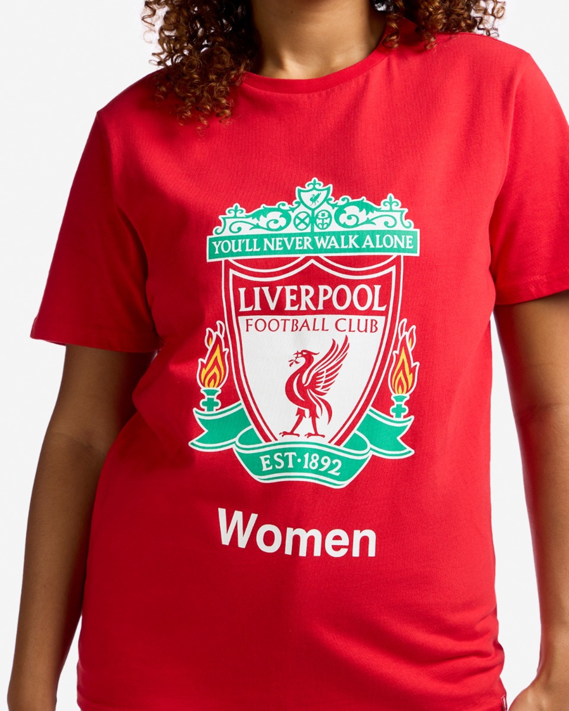 เสื้อยืดผู้ใหญ่รุ่น LFCW สีแดง - Image 2