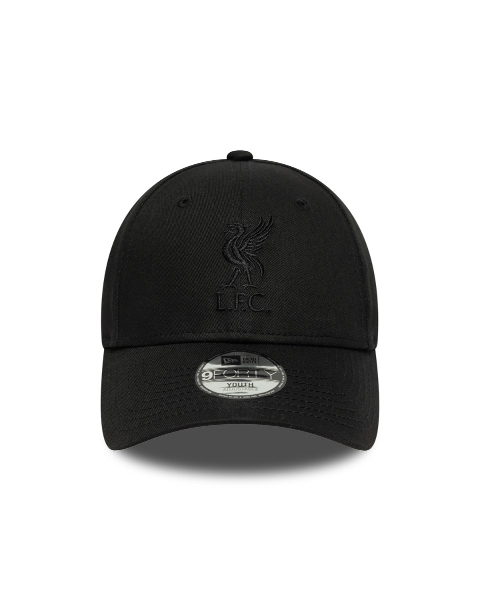LFC New Era Kids 9FORTY Tonal Cap Black - Image 2