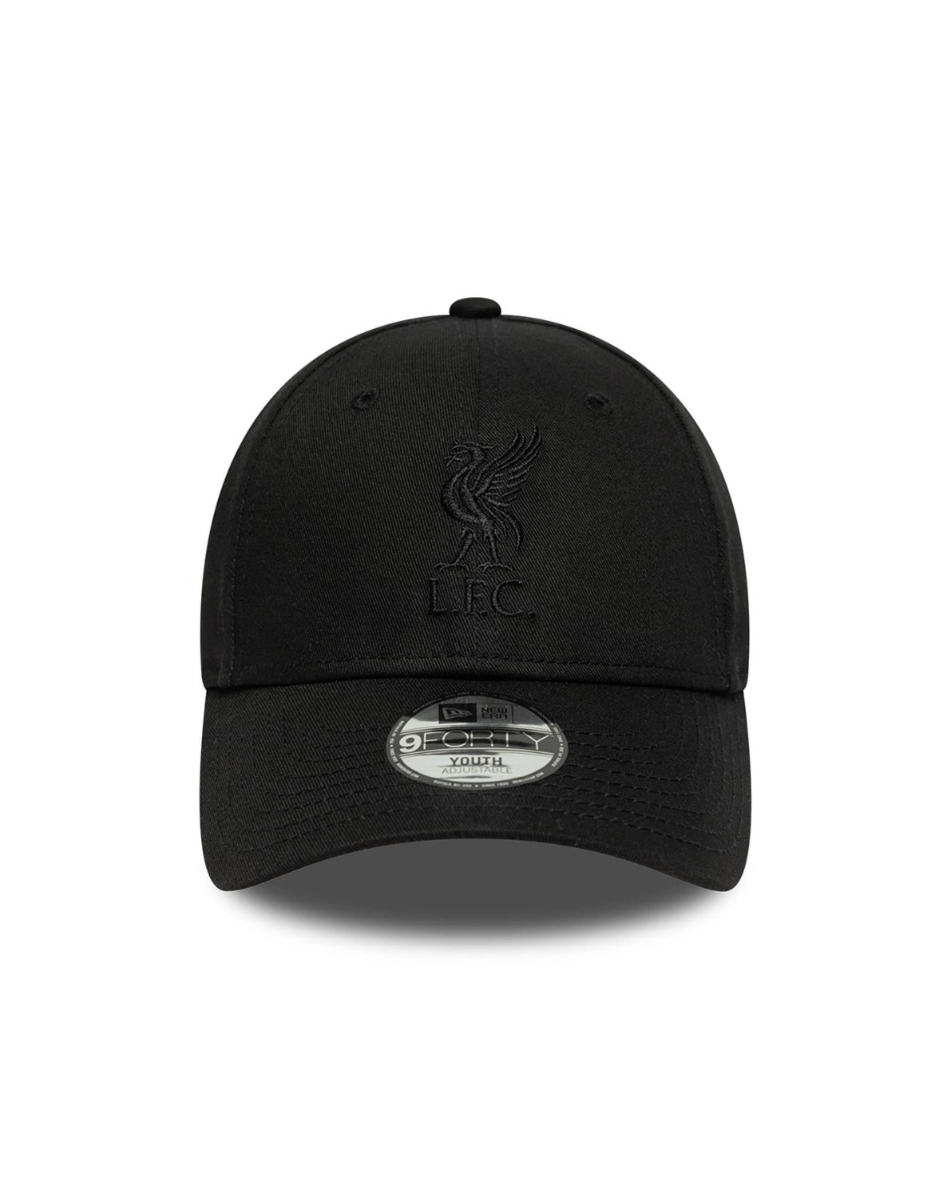 Casquette LFC New Era 9FORTY ton sur ton pour enfants, noire - Image 2