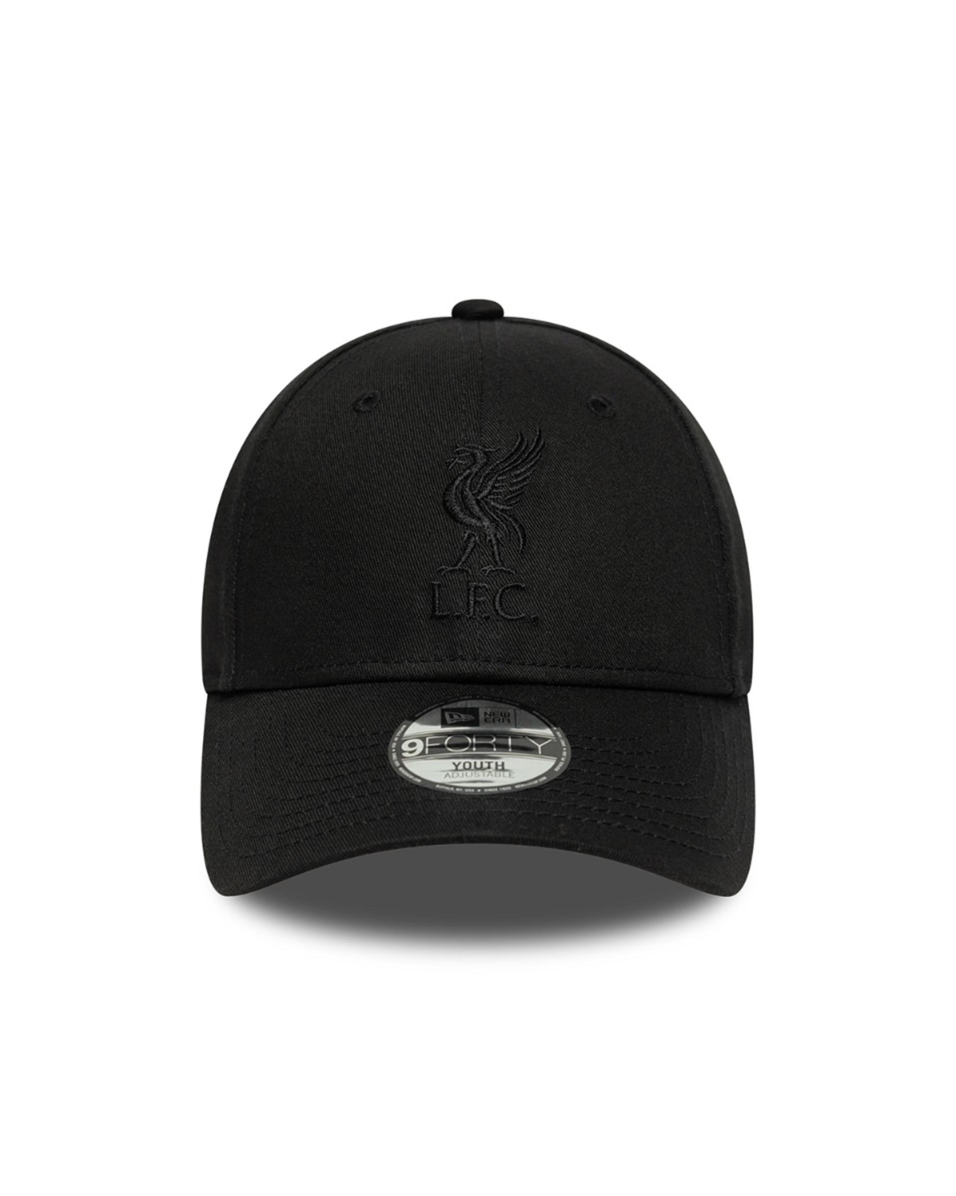 Gorra LFC New Era 9FORTY Tonal para niños, negra - Image 2