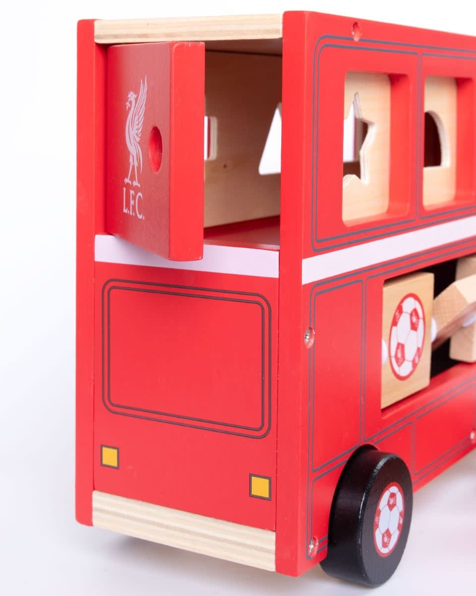 Trieur en forme de bus en bois LFC - Image 3