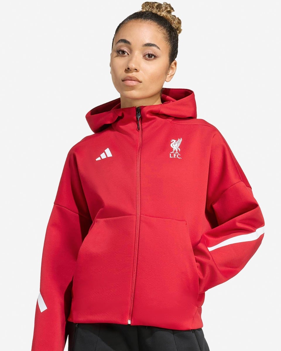 LFC adidas Womens 25/26 Home Anthem Jacket