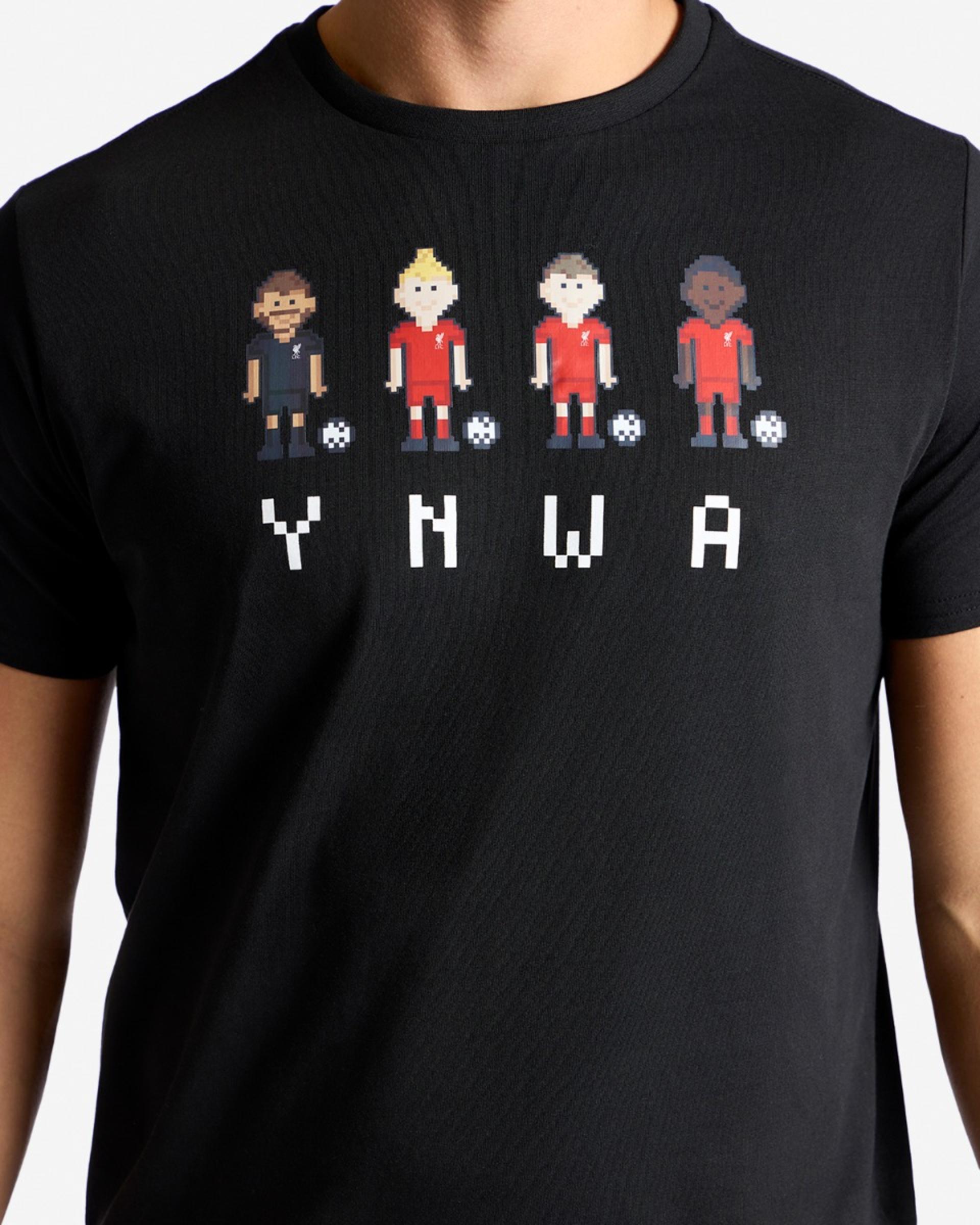 T-shirt Pixel Player du LFC pour homme, noir - Image 3
