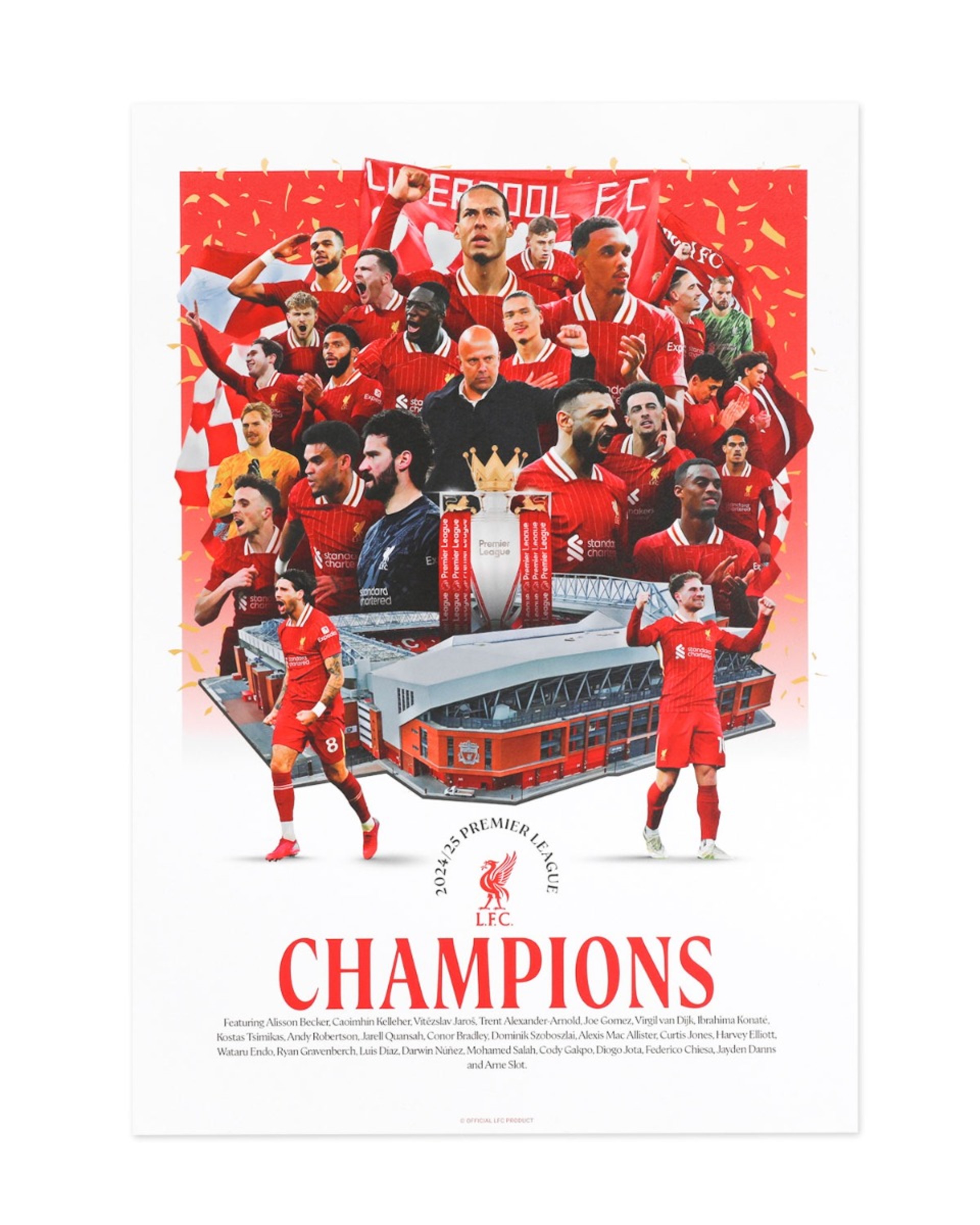 LFC Champions Limited Edition Print - Image 1