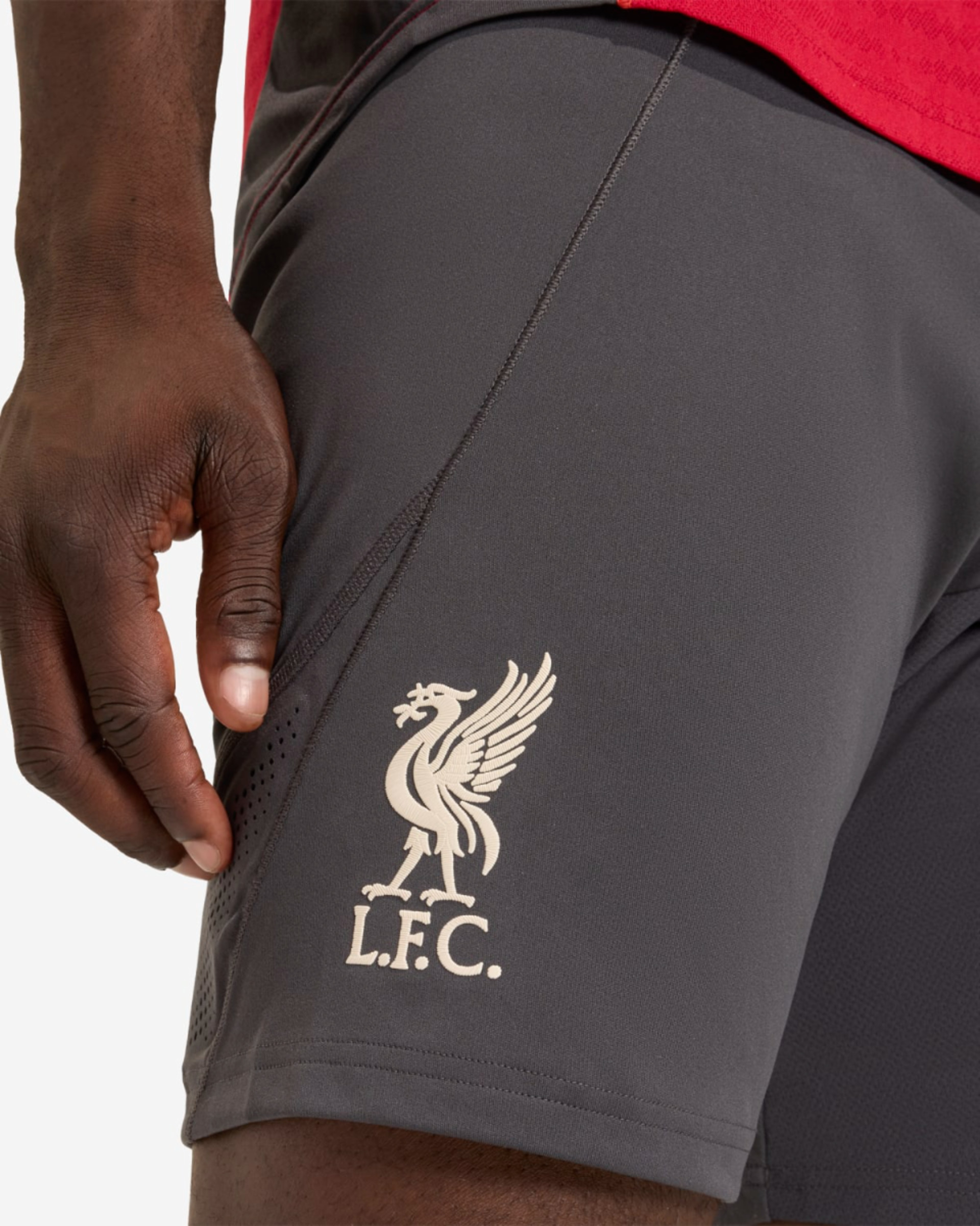 LFC adidas Herre 25/26 Pro-træningsshorts Sort - Image 4