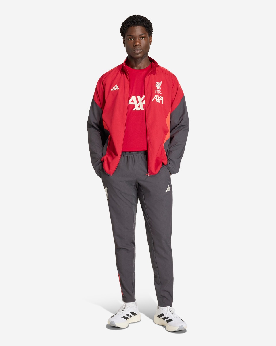 LFC 아디다스 남성용 25/26 트레이닝 재킷 레드 - Image 3