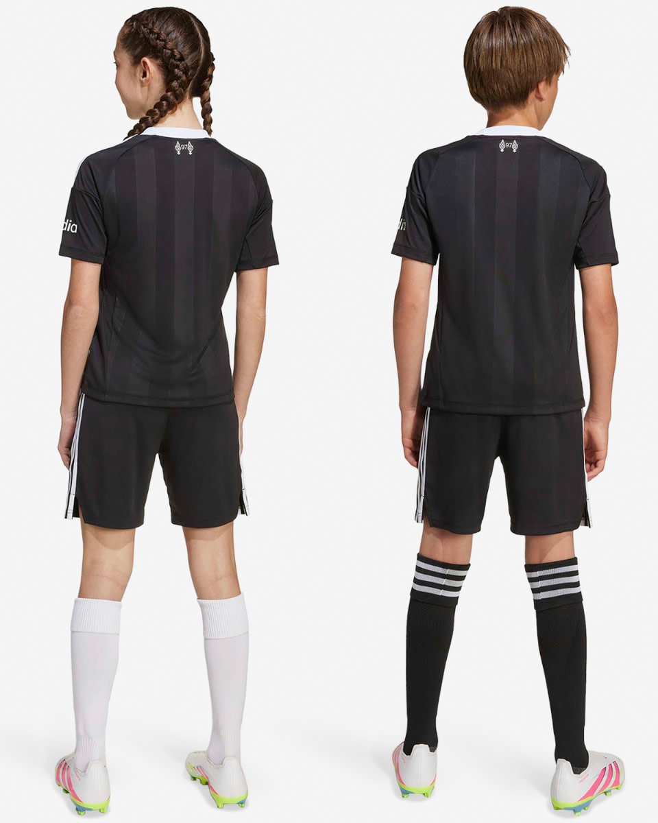 LFC adidas Youth 25/26 Third Goalkeeper Shorts - Image 4