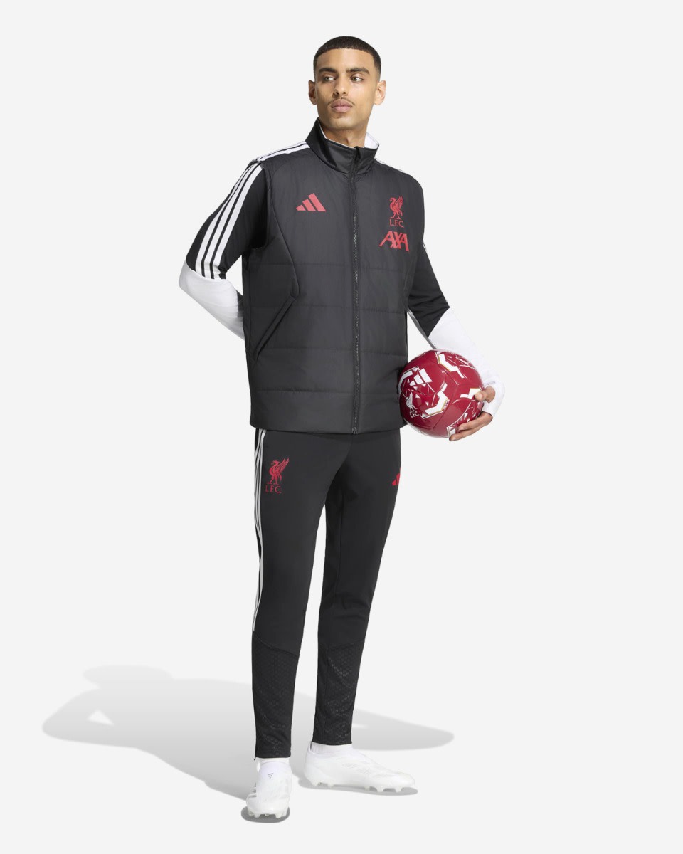 LFC adidas Mens 26/27 Tiro Winterized Vest Black - Image 4