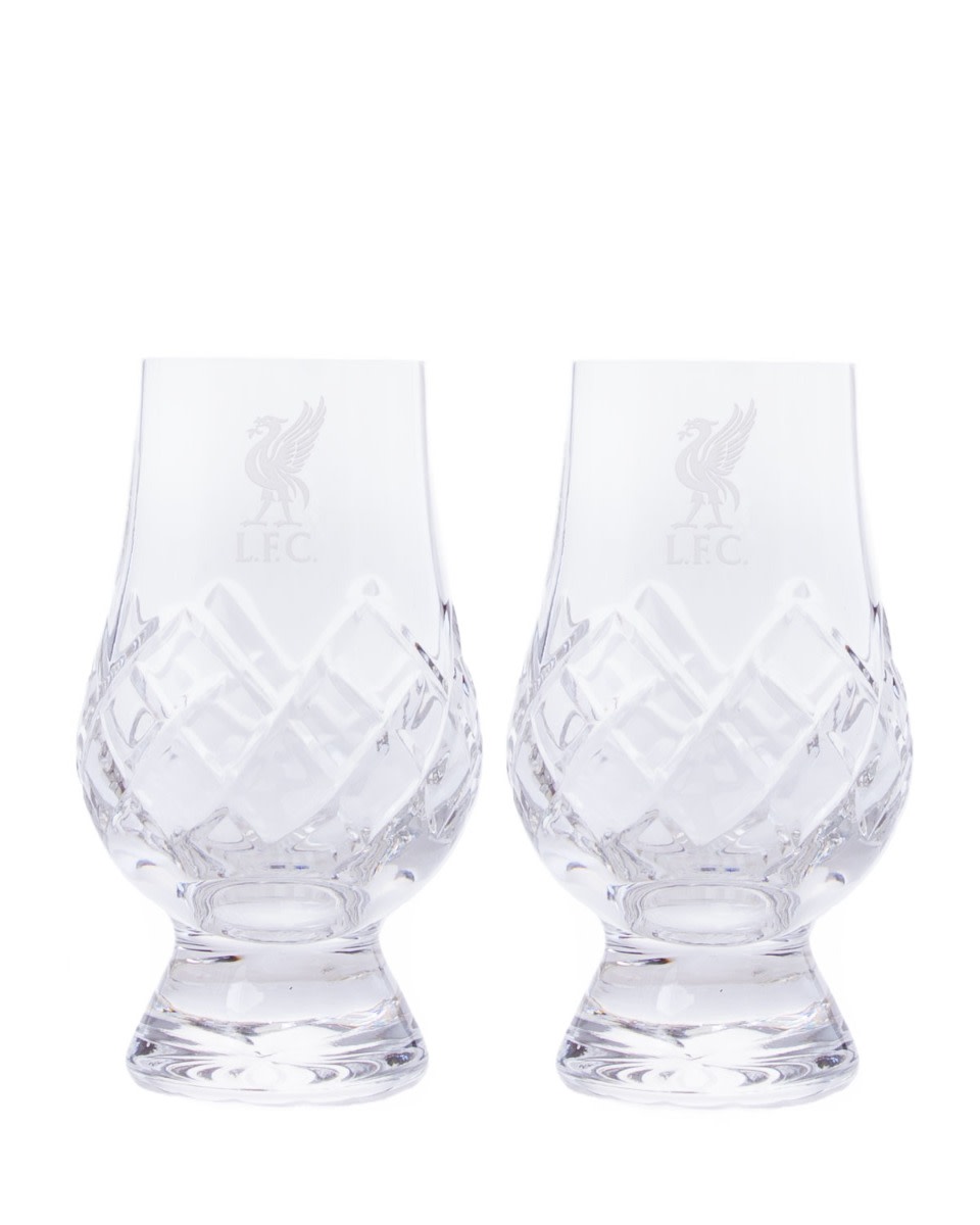 LFC Crystal Whisky Glass Pair - Image 1